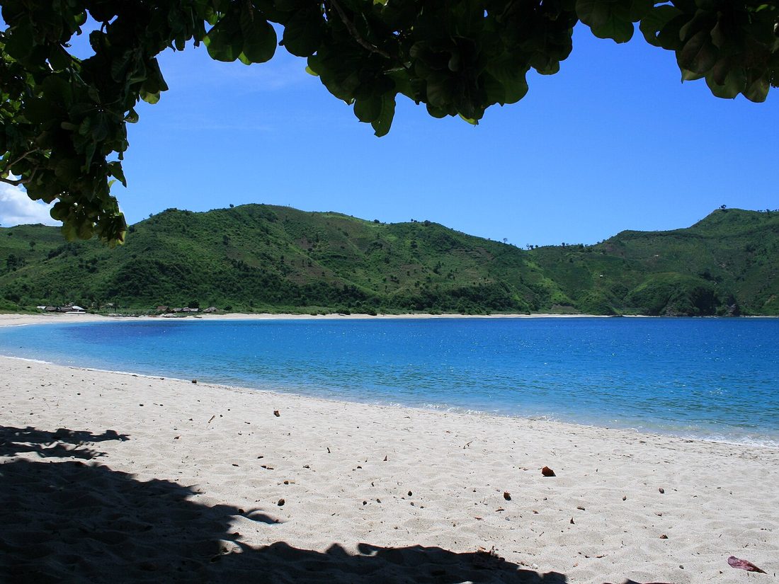 Mawun beach, south Lombok